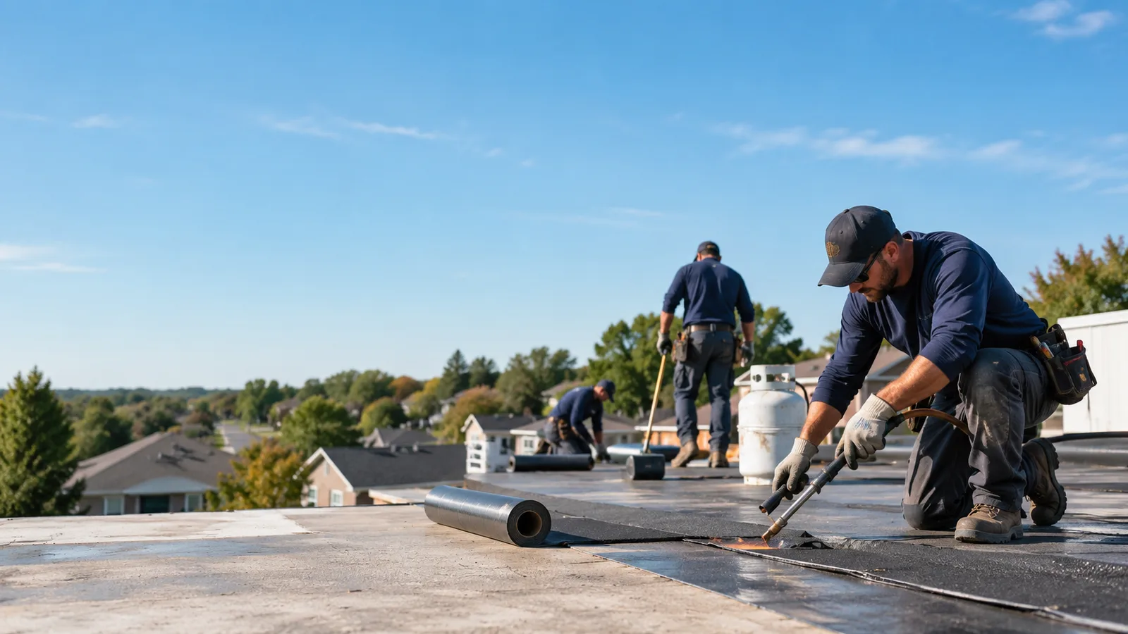 Flat Roof Leak Repair providers in Cameron, IL